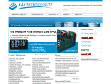 Tablet Screenshot of ljtechnologies.com